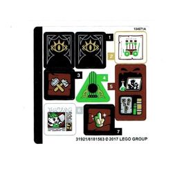 Sticker Sheet for Set 41185-1