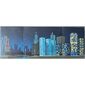 Backdrop for Set 1349 (Nighttime City)