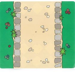 Duplo Playmat for Sets 3615-2, 9131-1, Straight Road / Royal Carpet Print