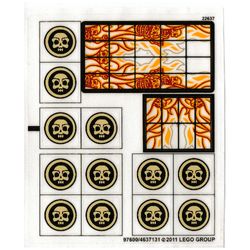 Sticker Sheet for Set 4195-1