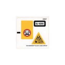 Sticker Sheet for Set 4200-1