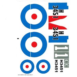 Sticker Sheet for Set 3451-1
