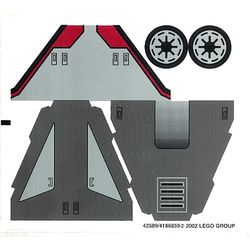 Sticker Sheet for Set 4482-1