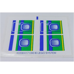 Sticker Sheet for Set 4620-1