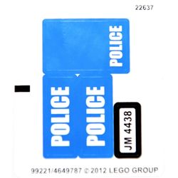 Sticker Sheet for Set 4438-1