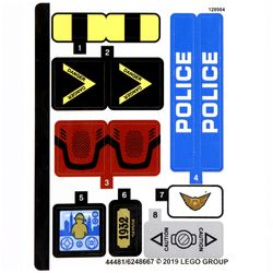 Sticker Sheet for Set 60207-1