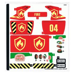 Sticker Sheet for Set 60214-1