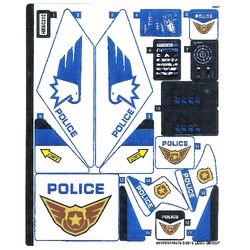 Sticker Sheet for Set 60210-1