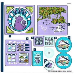 Sticker Sheet for Set 41365-1