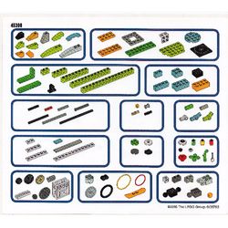Sticker Sheet for Set 45300-1