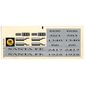 Sticker Sheet for Set 10022-1, 10025-1