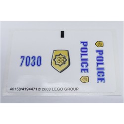 Sticker Sheet for Set 7030-1