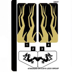 Sticker Sheet for Set 70666-1