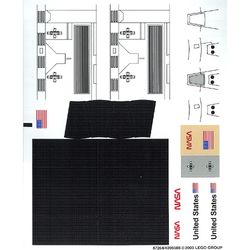 Sticker Sheet 1 for Set 7468-1