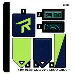 Sticker Sheet for Set 70826-1