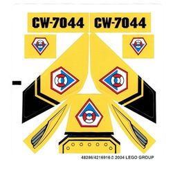 Sticker Sheet for Set 7044-1
