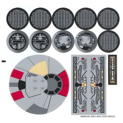Sticker Sheet for Sets 4504-1, 4504-2