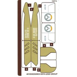 Sticker Sheet for Set 75970-1