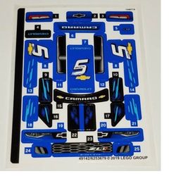 Sticker Sheet 1 for Set 75891-1
