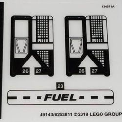 Sticker Sheet 2 for Set 75891-1