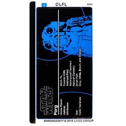 Sticker Sheet for Set 75230-1