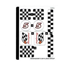 Sticker Sheet for Set 31094-1