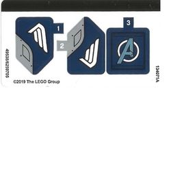 Sticker Sheet for Set 76123-1