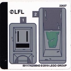 Sticker Sheet for Set 75261-1
