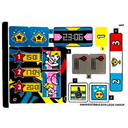 Sticker Sheet for Set 41372-1