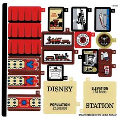 Sticker Sheet 2 for Set 71044-1