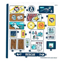 Sticker Sheet 1 for Set 41380-1