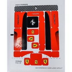 Sticker Sheet for Set 8652-1