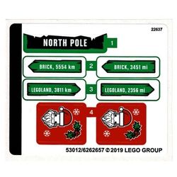 Sticker Sheet for Set 40353-1