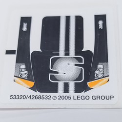 Sticker Sheet for Set 8658-1