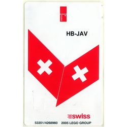Sticker Sheet 1 for Set 4032-8 - SWISS Airlines