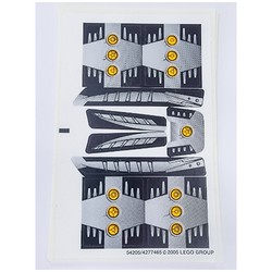 Sticker Sheet for Set 8758-1
