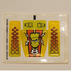 Sticker Sheet for Set 8670-1