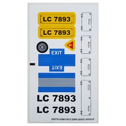 Sticker Sheet for Set 7893-1