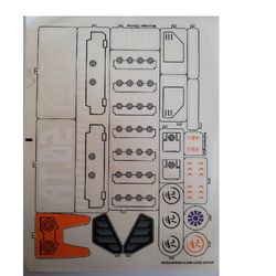 Sticker Sheet for Set 7706-1
