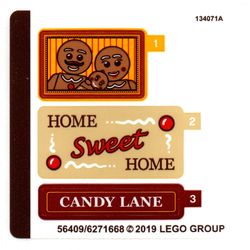 Sticker Sheet for Set 10267-1