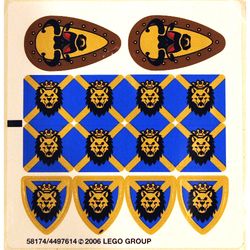 Sticker Sheet for Set 10176-1