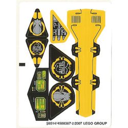 Sticker Sheet for Set 8105-1