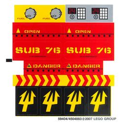 Sticker Sheet for Set 7776-1