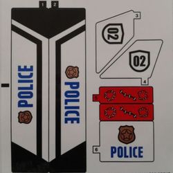 Sticker Sheet for Set 60129-1