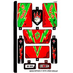 Sticker Sheet for Set 70421-1