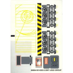 Sticker Sheet for Set 7666-1