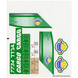 Sticker Sheet for Set 7734-1