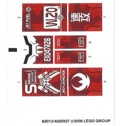 Sticker Sheet for Set 8111-1
