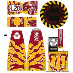 Sticker Sheet for Set 8113-1