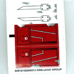 Sticker Sheet for Set 6207-1